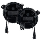 Oracle Jeep JL/Gladiator JT Oculus Bi-LED Projector Headlights - Amber/White Switchback
