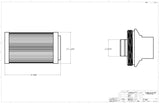 Aeromotive Filter Element - 40 Micron SS (Fits 12335)