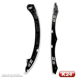 Drag Cartel K-SER K-24 BILLET CHAIN GUID KIT BOTH FIXED&PIVOT WITH REPL STRIPS