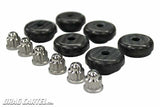 Drag Cartel Carbon Fiber Valve Cover Washer Kit ( Includes Titan 12 Point Nuts)