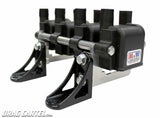 Drag Cartel SCATTER SHIELD STEEL WITH INTERG COIL PACK MOUNT POWDER COATED BLK