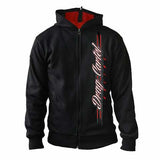 Drag Cartel LOGO HOODED BLACK ZIPPER SWEATSHIRTS  ( M, L , XL, XXL )
