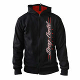 Drag Cartel LOGO HOODED BLACK ZIPPER SWEATSHIRTS  ( M, L , XL, XXL )