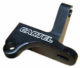 Drag Cartel Throttle Bracket KIT 8620 BILLET ANOD BLK&DC LOGO " FOR KINSLER ITB