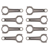 Manley 6.135in L 4340 Pro Series I-Beam Connecting Rods - 8 for 79-90 Chevy Big Block