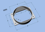 Vibrant 1995 Mass Air Flow Sensor Adapter Plate 1995
