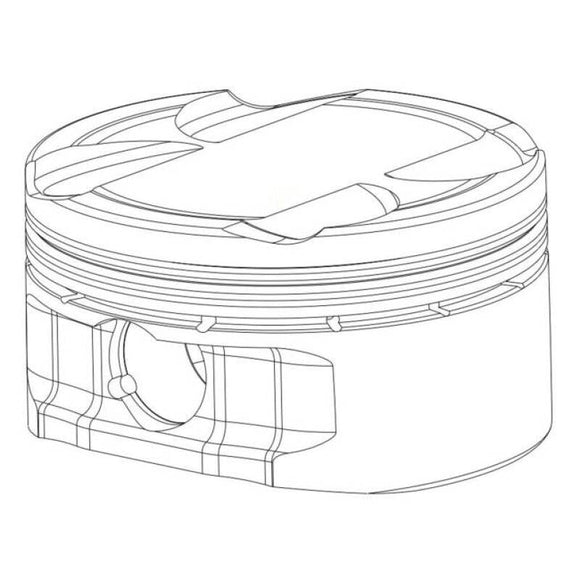 CP Ring Set 1.0mm Top Ring - 1.2mm 2nd Ring - 2.8mm Oil Ring - 3.051in Bore