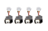 Fuel Injector Clinic Set of 6 inject plug adap for US Car/EV6 (f) to Toyota (m)