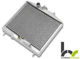 Hybrid Racing Halfsize Radiator (K-Series 96-00 Civic) HYB-RAD-01-06
