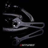 K-Tuned 6AN OEM FUEL SYSTEM (LINES/RAIL/FPR/GAUGE/WRENCH) FLK-OF-BLK