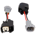Fuel Injector Clinic Set of 6 inject plug adap for US Car/EV6 (f) to Toyota (m)