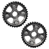 Golden Eagle Cam Gear B16 B18 B18C B18A B18B B16A Integra Civic Black PAIR