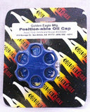 Golden Eagle Billet Oil Cap 88-12 HONDA/ACURA CIVIC INTEGRA RSX S2K CRX Blue