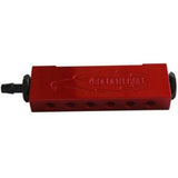 GOLDEN EAGLE BILLET VACUUM MANIFOLD PRESSURE BLOCK -Red