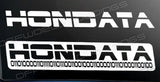 Genuine Hondata License Plate Frame Premium Quality Universal Fit HLPF