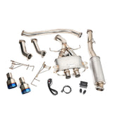 Hybrid Racing Formula Exhaust Burnt Titanium Tip 23+ Honda Civic Type R FL5