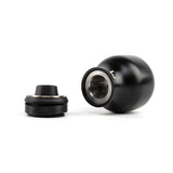 Hybrid Racing Delrin Chicane Shift Knob- Black/ Black  HYB-NOB-01-24