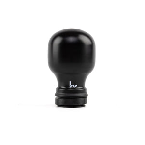 Hybrid Racing Delrin Chicane Shift Knob- Black/ Black  HYB-NOB-01-24