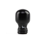 Hybrid Racing Delrin Chicane Shift Knob- Black/ Black  HYB-NOB-01-24