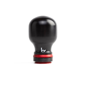 Hybrid Racing Delrin Chicane Shift Knob Black/ Red- HYB-NOB-01-25