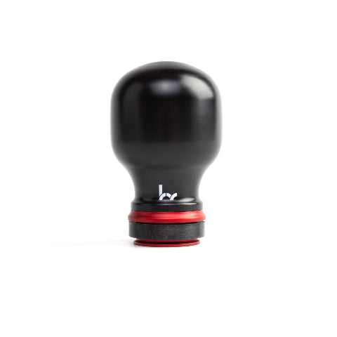 Hybrid Racing Delrin Chicane Shift Knob Black/ Red- HYB-NOB-01-25