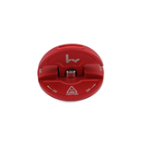 HYBRID RACING V2 SLIM OIL CAP -RED for HONDA & ACURA - HYB-OCA-01-07
