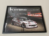 Hybrid Racing x Eric Kutil Racing #82 GLTC Racecar Poster