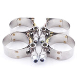 Hybrid Racing T-bolt Hose Clamp Set of 4 for RSX CIVIC Si HYB-TBC-00-12