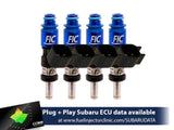 Fuel Injector Clinic 1440cc Fuel Injector Set for Subaru WRX 02-14 /07+ STi