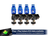 Fuel Injector Clinic 1650cc Fuel Inject Set FIC for Subaru WRX(02-14)/STi (07+)