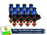 Fuel Injector Clinic 1650cc (180lbs/hr FP) FIC Fuel Injector Set for LS2 engines