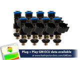 Fuel Injector Clinic 1650cc Fuel Injector Set for 6.2 Truck Motors 09-13 High-Z