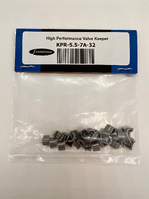 Supertech 5.5mm Valve Lock Set (32 Pcs) – Stamped Style, 7º, For Honda/Acura B/D/F/H/K Series