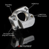 K-Tuned B/D Series Lower Thermostat Housing w/16AN and Hose End Fitting