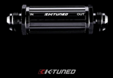 K-Tuned Inline (UNIVERSAL) Fuel Filter -6AN KTD-FF-06 E-85 Compatible