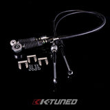 K-Tuned H/F Series Shifter Cables with Billet Bracket H22A KTD-H22-OEM