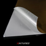K-Tuned High Heat Relfective Gold Tape Sheet  - 20" x 20" - KTD-HTT-20S