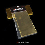K-Tuned High Heat Relfective Gold Tape Sheet  - 20" x 20" - KTD-HTT-20S
