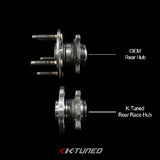K-Tuned 8th Gen Civic Rear Race Hubs (Pair) KTD-HUB-611