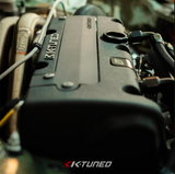 K-Tuned Vented Valve Cover Wrinkle Black