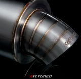 K-Tuned Turndown (Dolphin Tail) Tip Universal Stainless Steel Muffler 3"