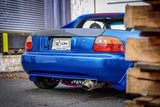 K-Tuned Turndown (Dolphin Tail) Tip Universal Stainless Steel Muffler 3"
