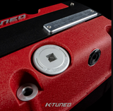K-Tuned Billet Flush Oil Cap - Silver