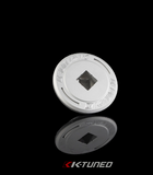K-Tuned Billet Flush Oil Cap - Silver