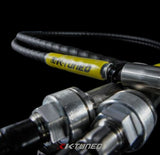 K-Tuned Shifter Cables - Race-Spec Shifter Cables (w/ Billet Trans Bracket) RSX
