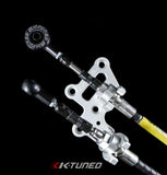 K-Tuned Shifter Cables - Race-Spec Shifter Cables (w/ Billet Trans Bracket) RSX