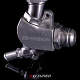 K-Tuned K20 Upper Coolant Housing w/ Filler Neck - Includes Hose End and 16AN