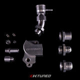 K-Tuned K20 Upper Coolant Housing w/ Filler Neck - Includes Hose End and 16AN