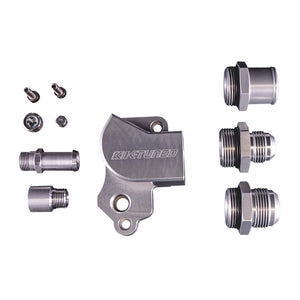 K-Tuned K20 Upper Coolant Housing w/o Filler Neck - Includes Hose End and 16AN KUW-20T-N01