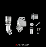 K-tuned K20 Upper Coolant Housing w/o Filler Neck - Includes Hose End - KUW-20T-N03
